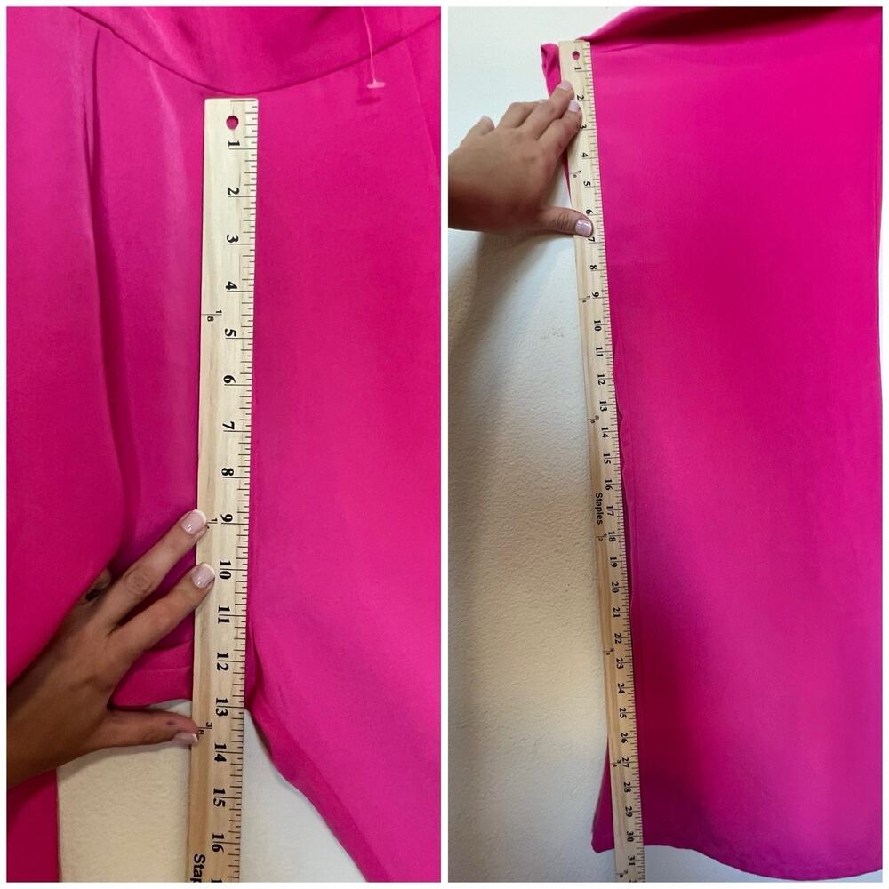 Revolve super down anouk cut out Pink Wide Leg jumpsuit - Picture 7 of 11